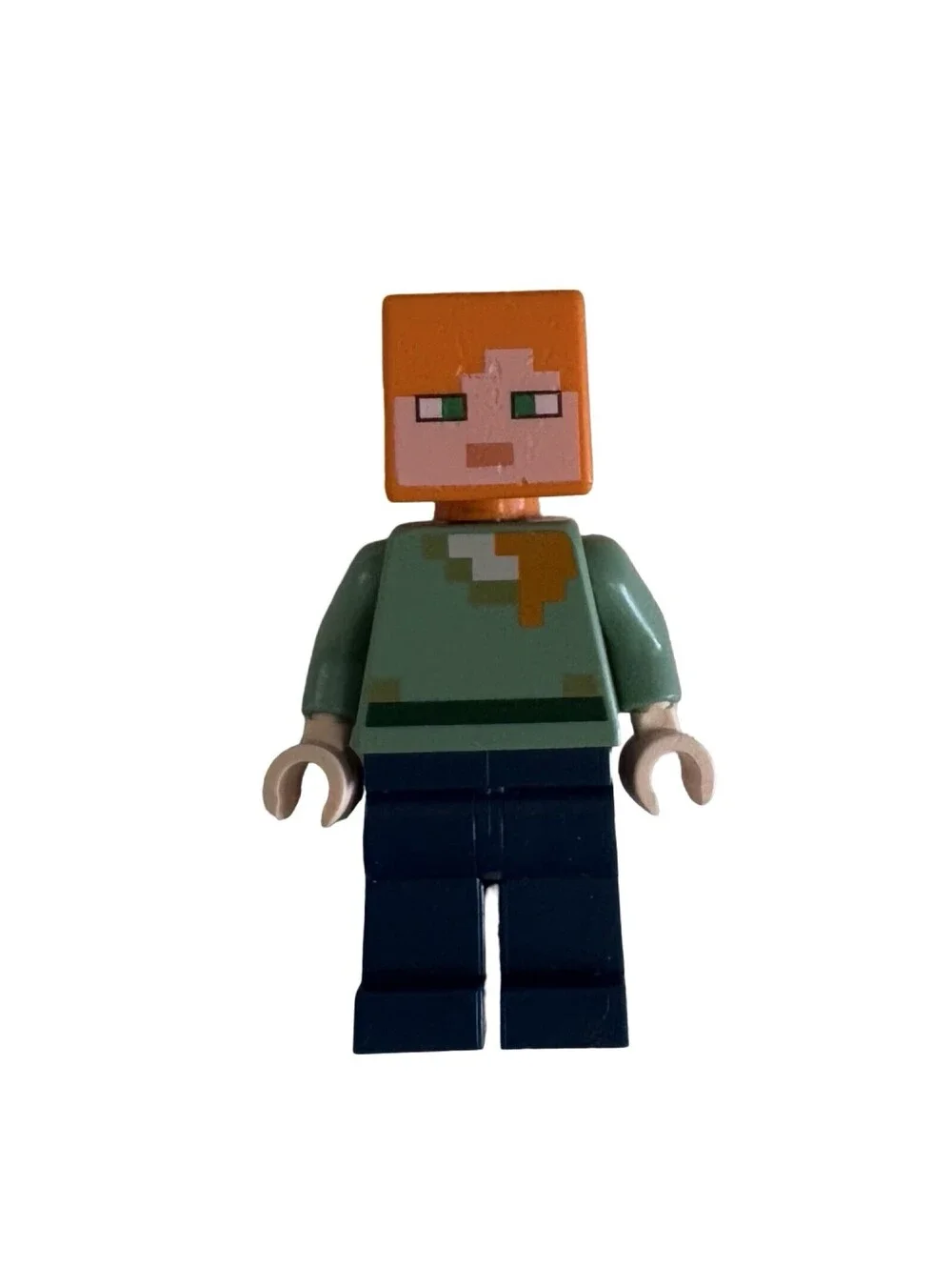 Lego Minecraft Alex MIN017 21128 21121 21169 21144 Minifigure Mini Minature